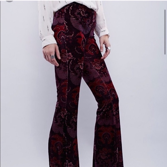 free people velvet pants